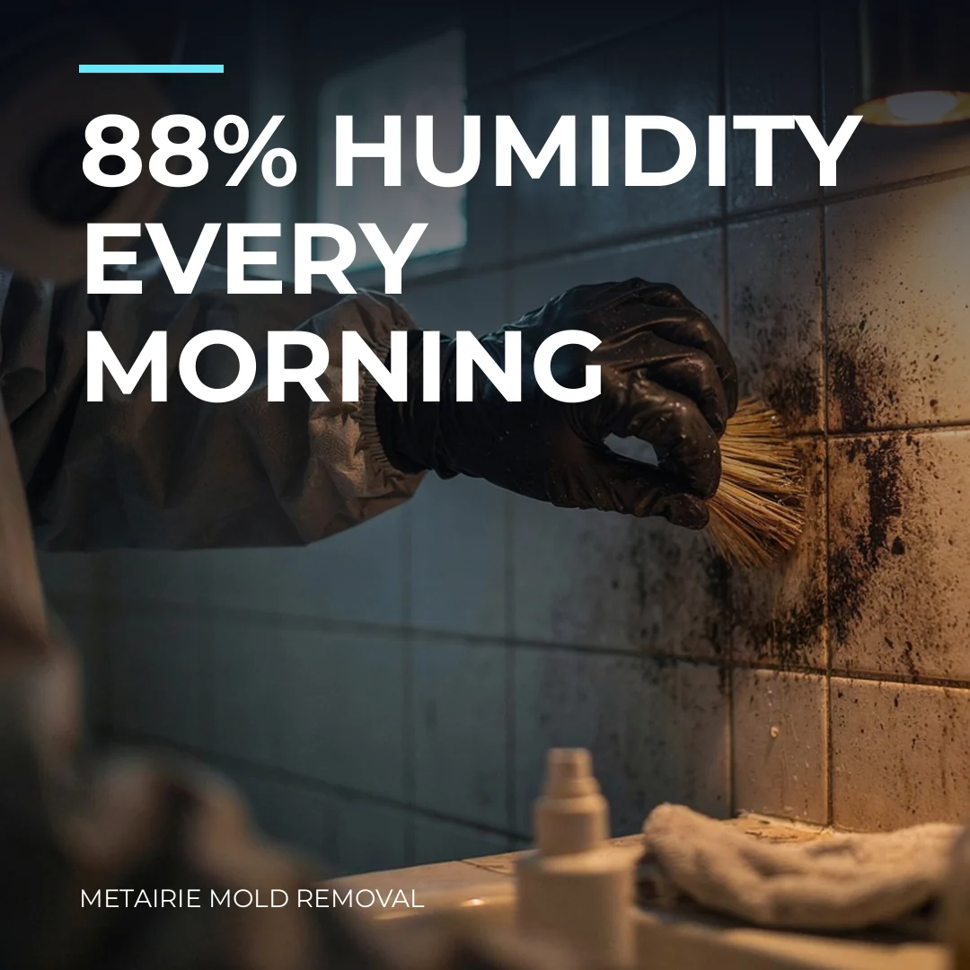 88% humidity every morning